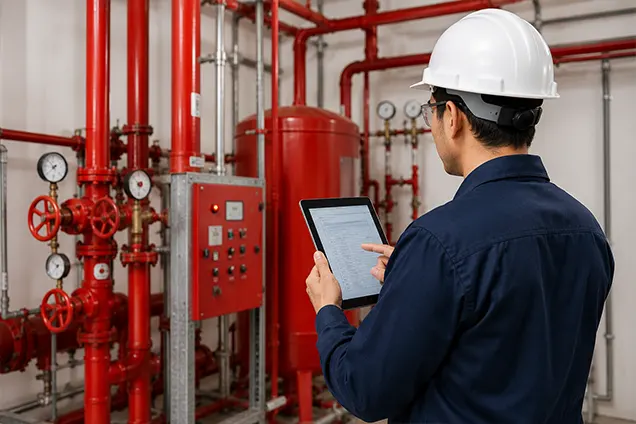 Fire sprinkler maintenance based on your system