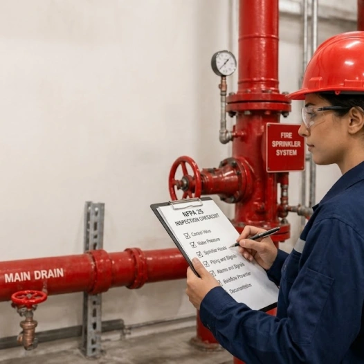Know when your fire sprinkler system needs certification