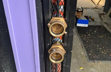 Residential property fire sprinkler service